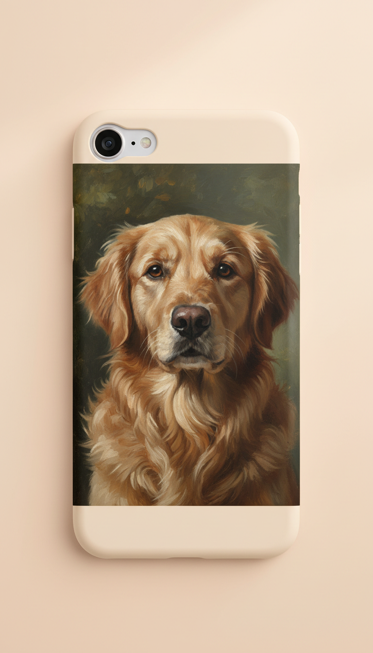 Custom Pet Portrait Phone Case